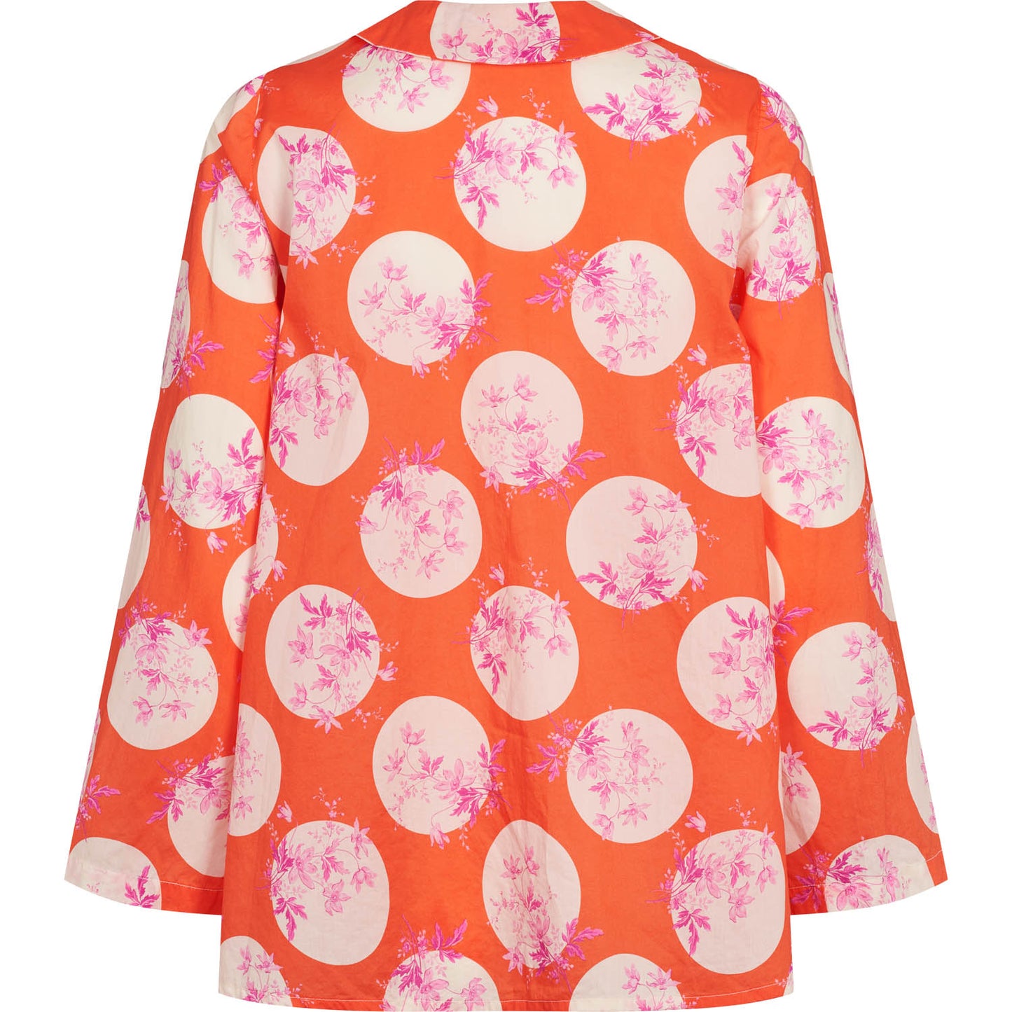 Pj Shirt - Orange Flower Moons