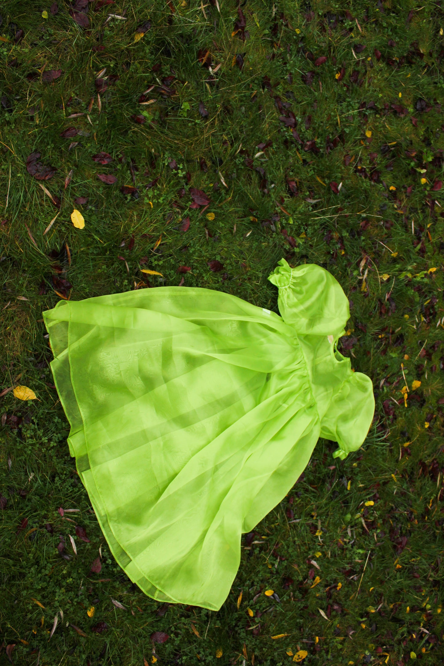 Mama Angel Frill Dress - Applegreen