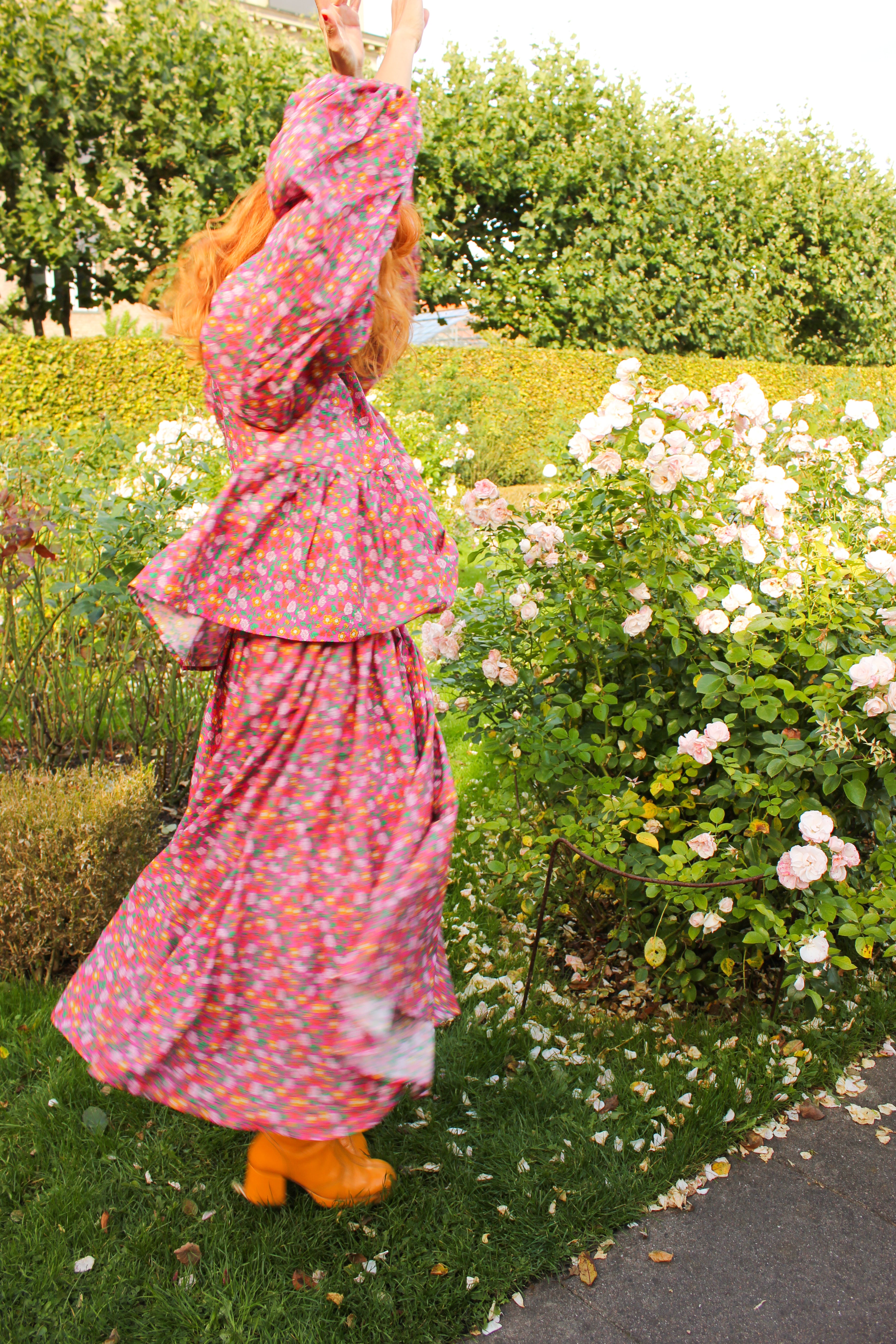 Flowy skirt Pink Meadow