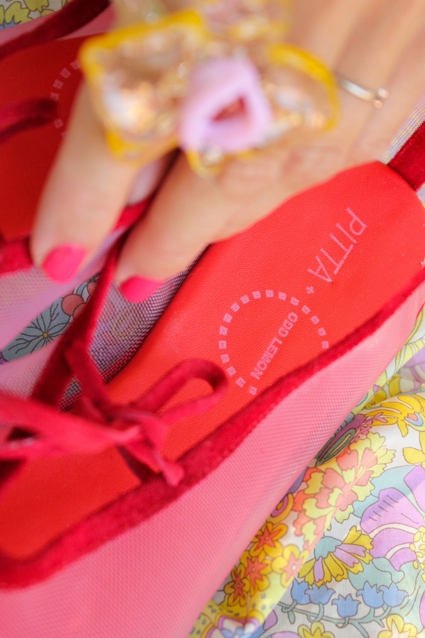 Odd Lemon x Pitta Ballet Flats - Pink Blush