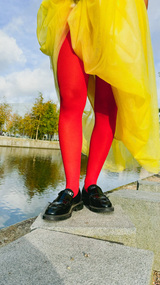 Lady red - Tights