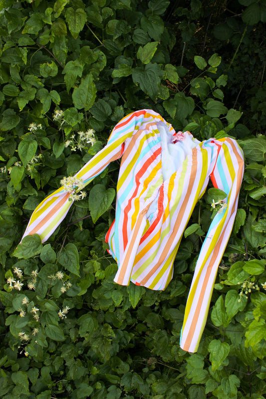 Sassy Top - Rainbow Stripes