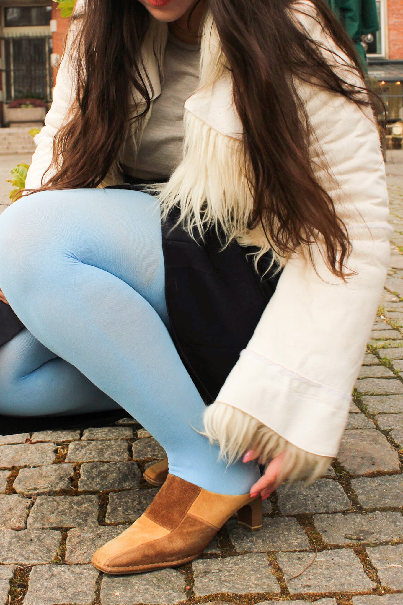 Baby blue - Tights