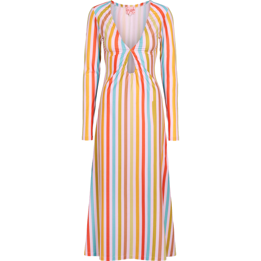 Sassy Dress - Rainbow Stripes