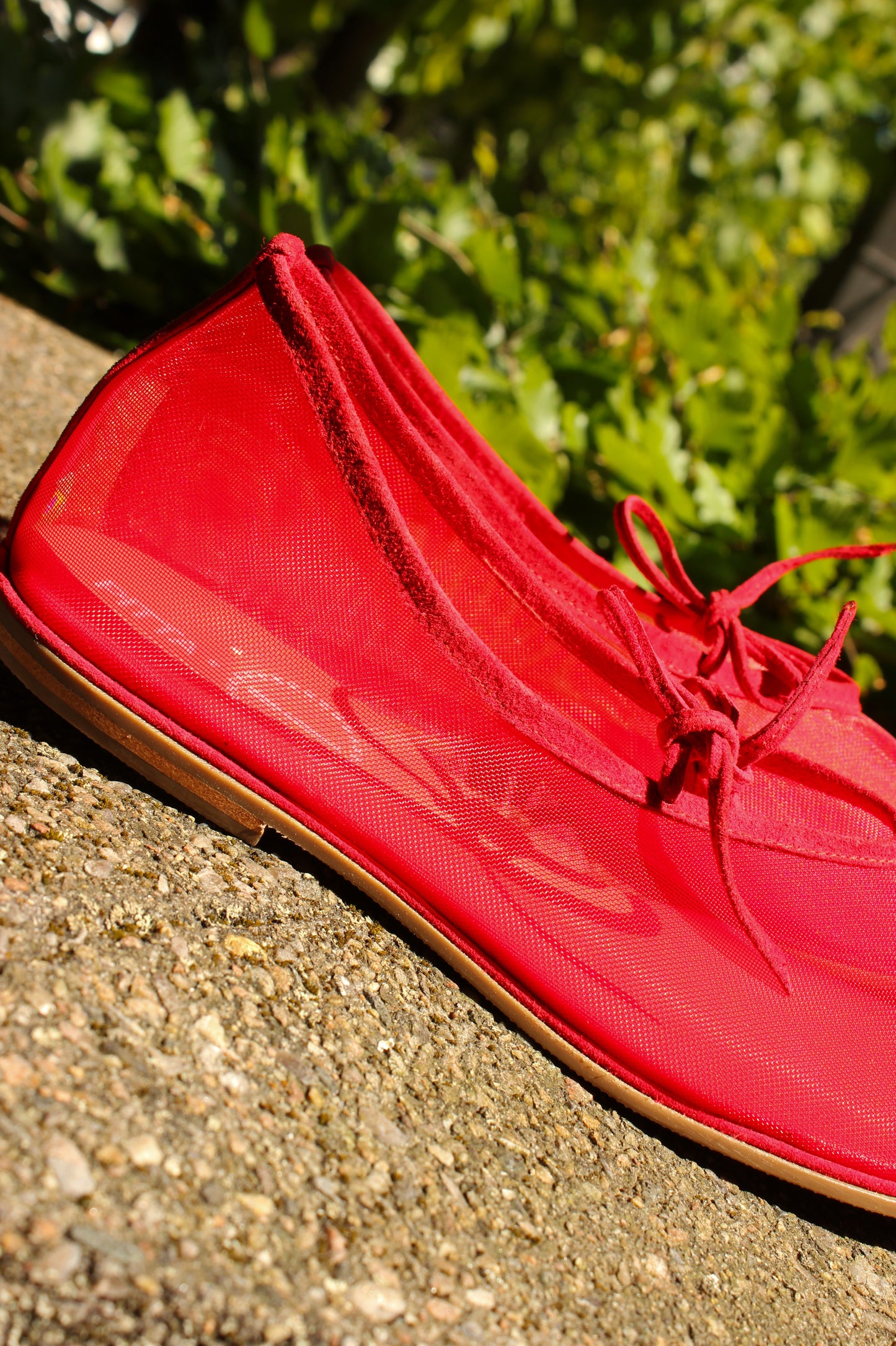 Odd Lemon x Pitta Ballet Flats - Lady Red