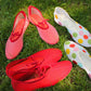 Odd Lemon x Pitta Ballet Flats - Lady Red