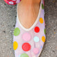 Odd Lemon x Pitta Ballet Flats - Rainbow Dots