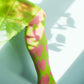 Fab Legs printed tights - Sweethearts Green