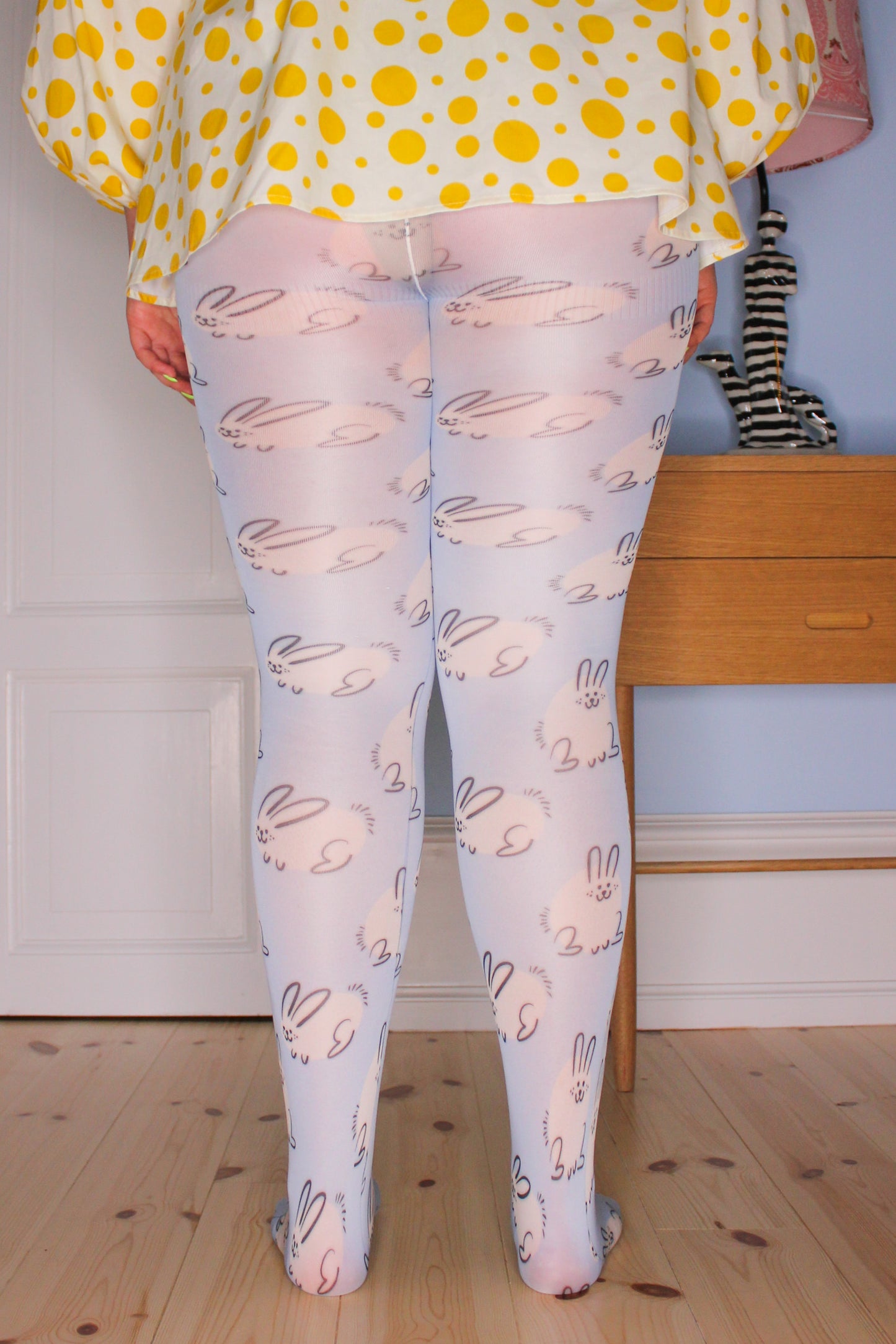 Fab Legs printed tights - Chubby Rabbits