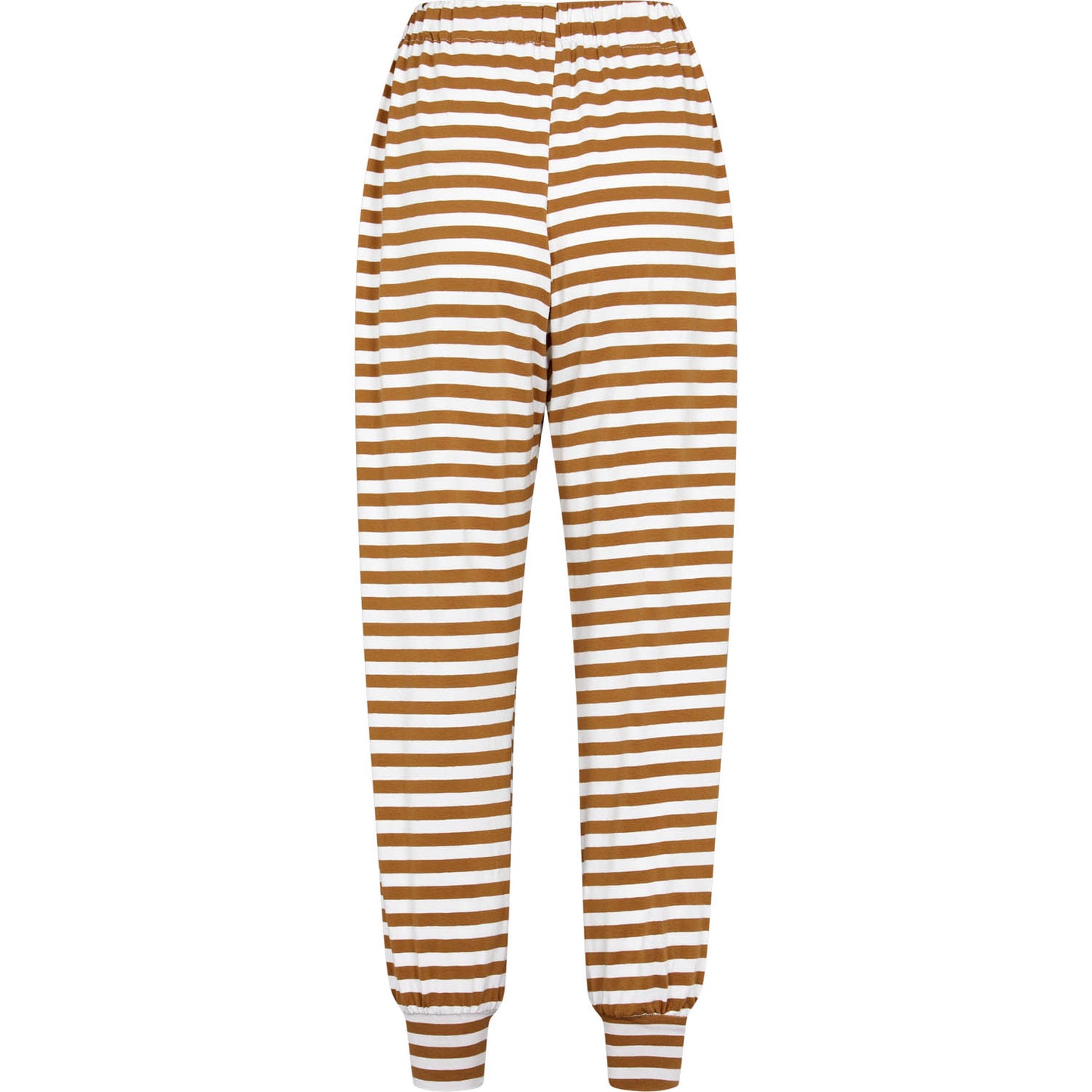 Tommy Slumber Pants S - Caramel stripes